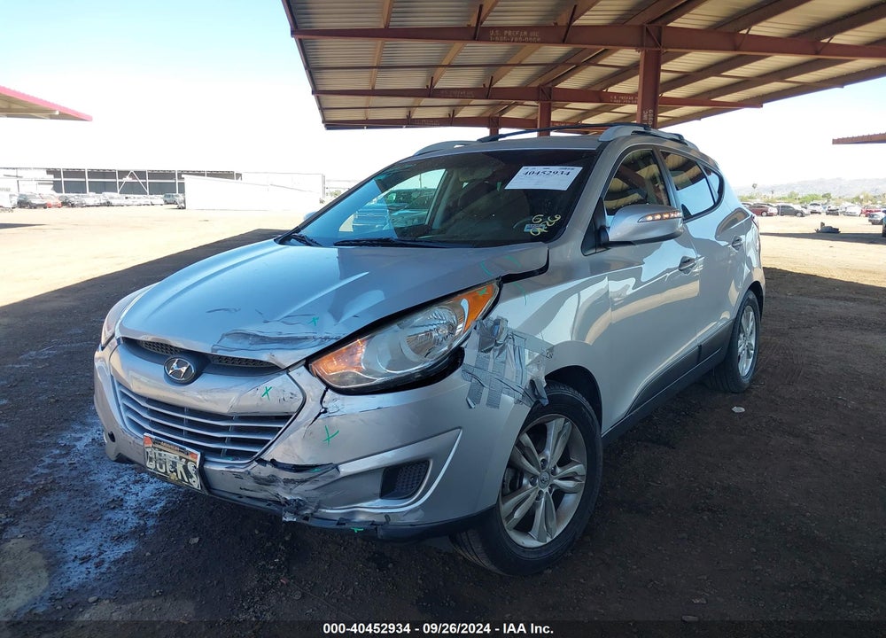 2012 HYUNDAI TUCSON GLS VIN: KM8JU3AC7CU445217