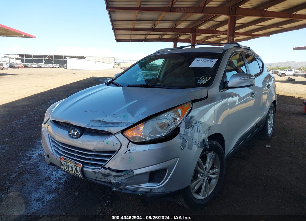 2012 HYUNDAI TUCSON GLS VIN: KM8JU3AC7CU445217