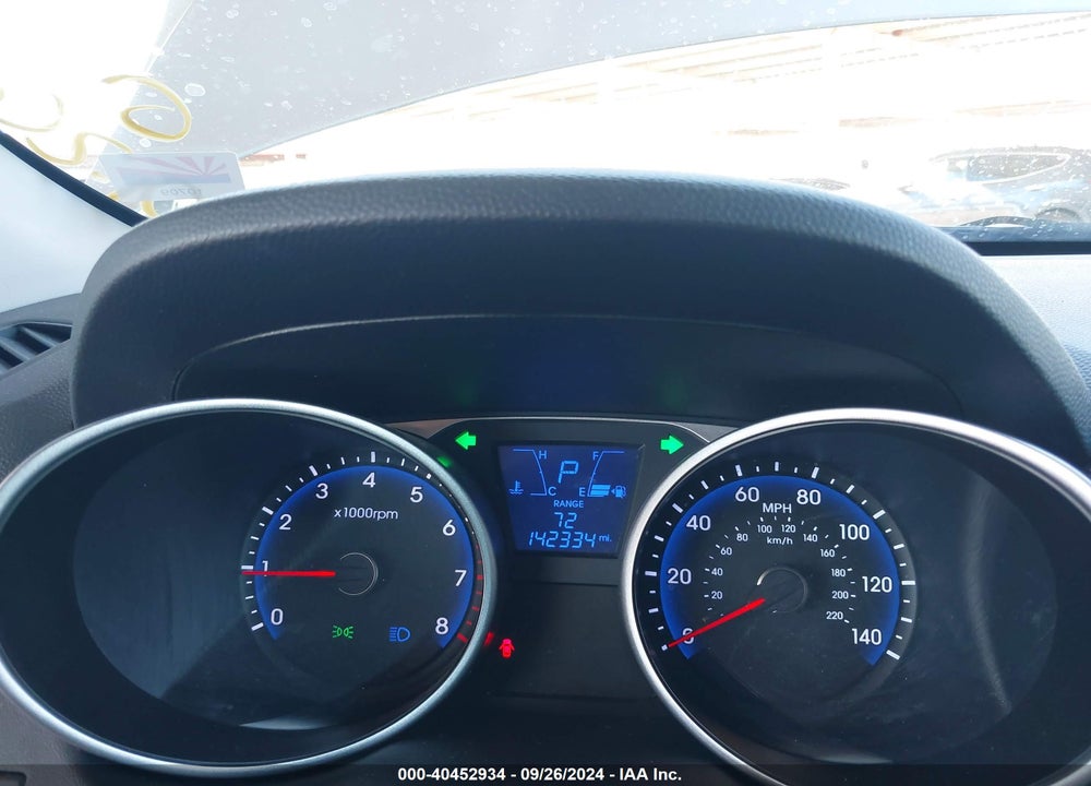 2012 HYUNDAI TUCSON GLS VIN: KM8JU3AC7CU445217
