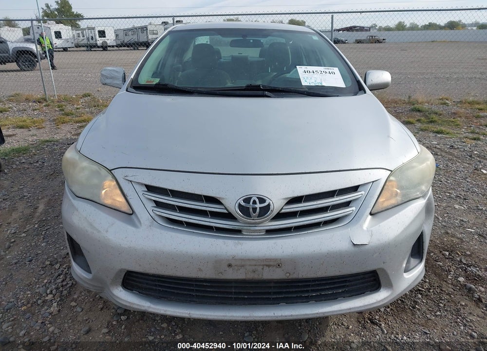 2013 TOYOTA COROLLA LE VIN: 2T1BU4EE4DC032485