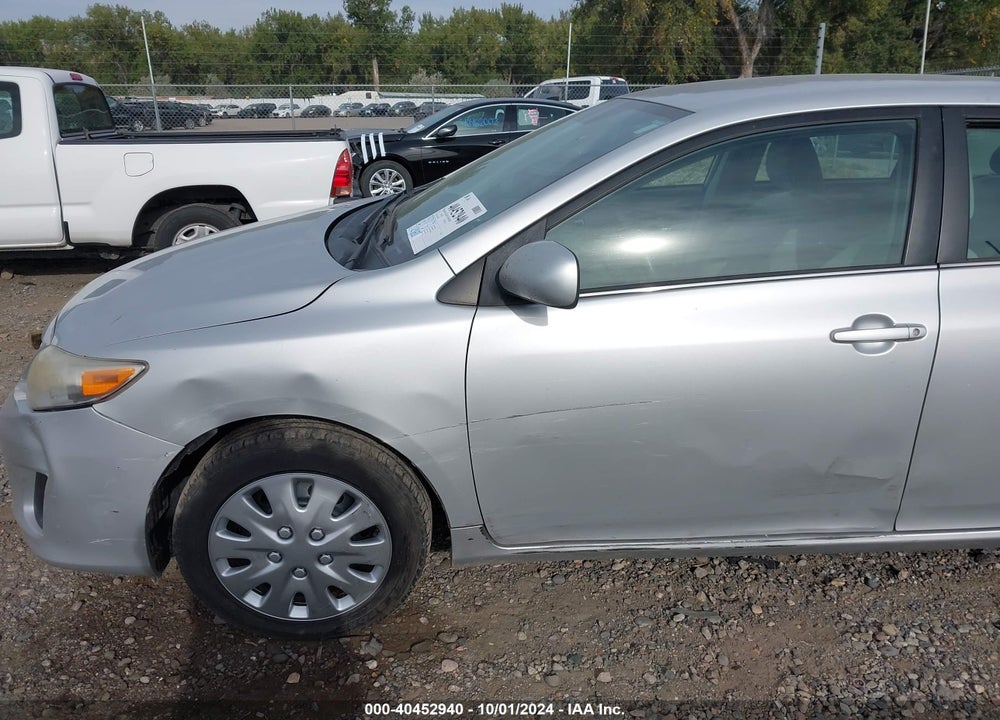 2013 TOYOTA COROLLA LE VIN: 2T1BU4EE4DC032485