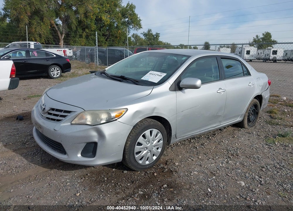 2013 TOYOTA COROLLA LE VIN: 2T1BU4EE4DC032485