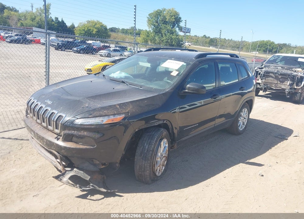 2015 JEEP CHEROKEE SPORT VIN: 1C4PJMAB9FW599974