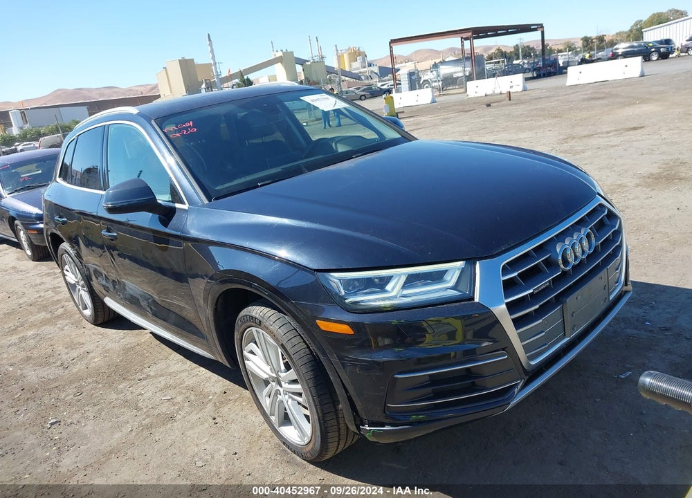 2018 AUDI Q5 2.0T PREMIUM/2.0T TECH PREMIUM VIN: WA1BNAFY3J2136393