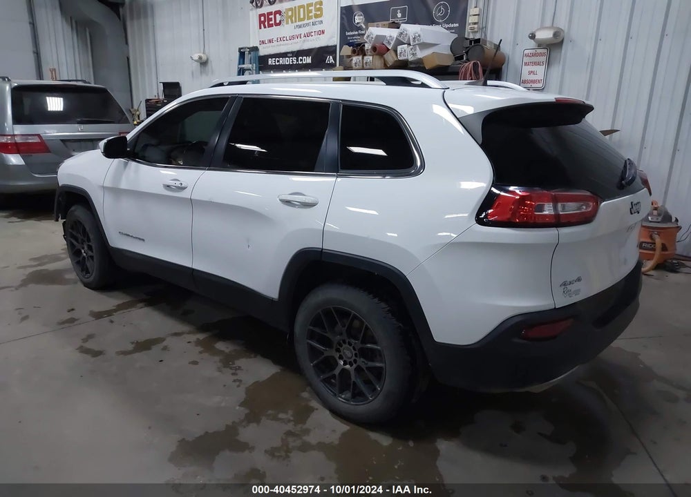 2016 JEEP CHEROKEE LIMITED VIN: 1C4PJMDS9GW109515