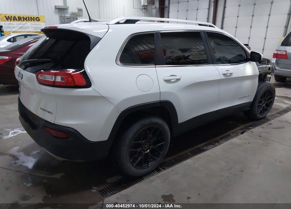 2016 JEEP CHEROKEE LIMITED VIN: 1C4PJMDS9GW109515