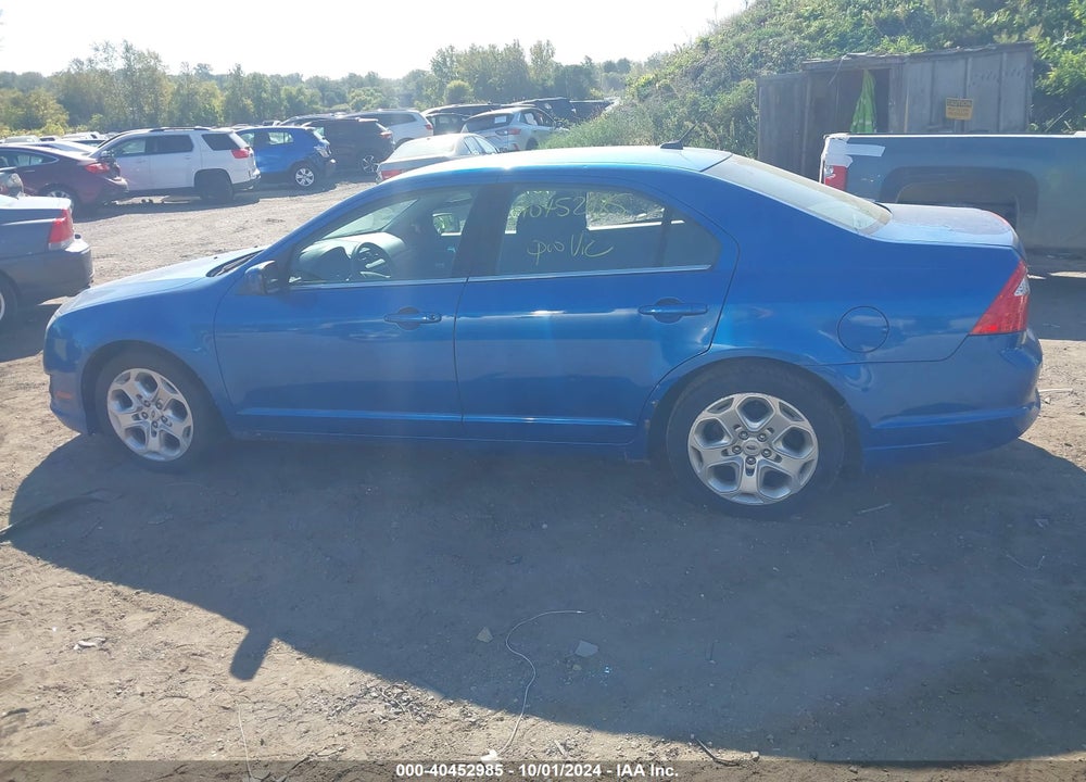 2011 FORD FUSION SE VIN: 3FAHP0HA0BR121857