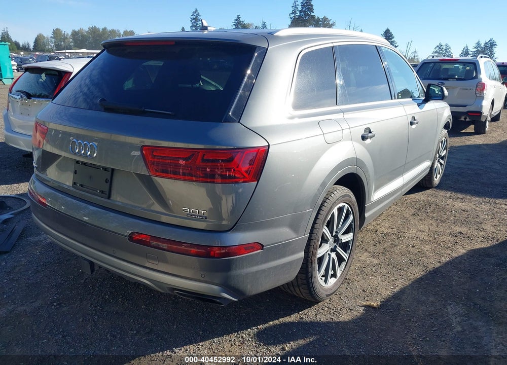 2018 AUDI Q7 3.0T PREMIUM VIN: WA1VAAF75JD017152
