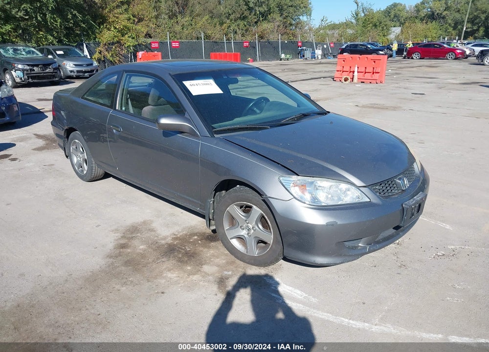 2004 HONDA CIVIC EX VIN: 1HGEM22984L033240
