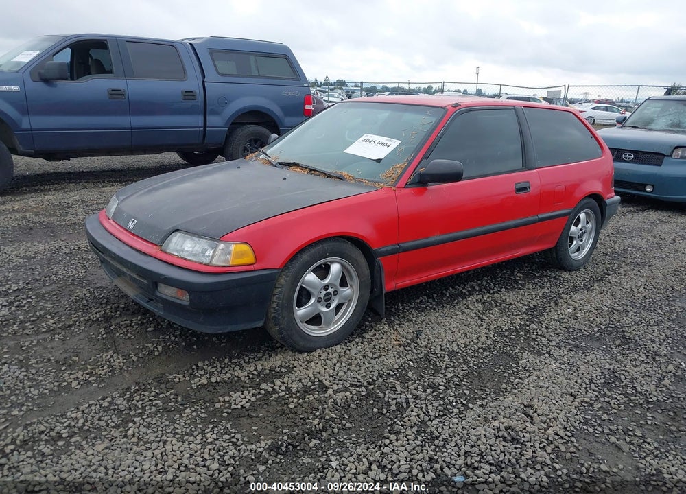 1991 HONDA CIVIC VIN: 2HGED6347MH583276