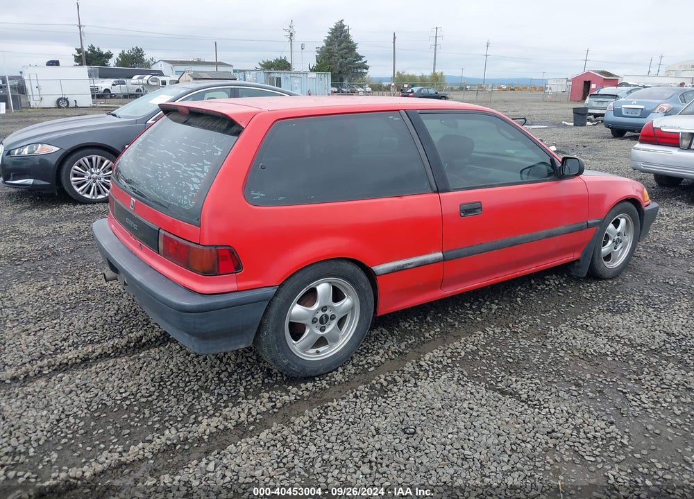 1991 HONDA CIVIC VIN: 2HGED6347MH583276
