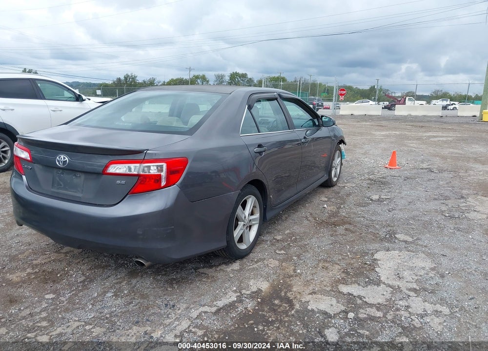 2013 TOYOTA CAMRY SE VIN: 4T1BF1FK6DU668109