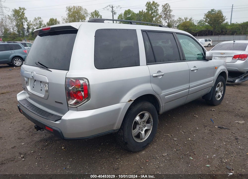 2006 HONDA PILOT EX VIN: 2HKYF18466H532881