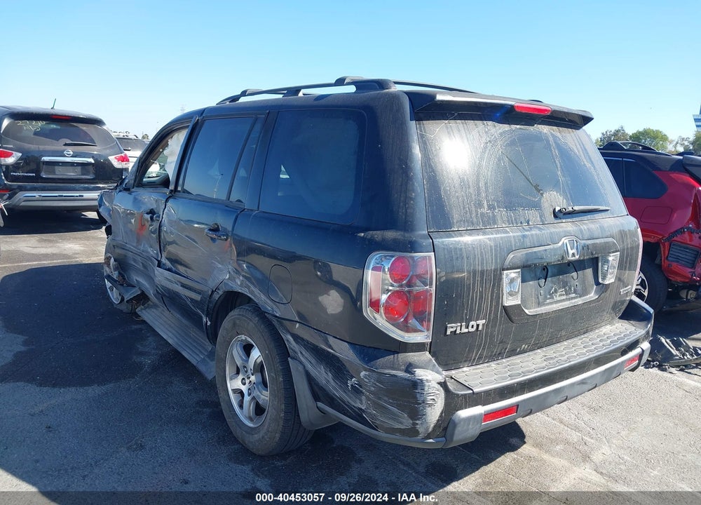 2006 HONDA PILOT EX-L VIN: 2HKYF18526H555311