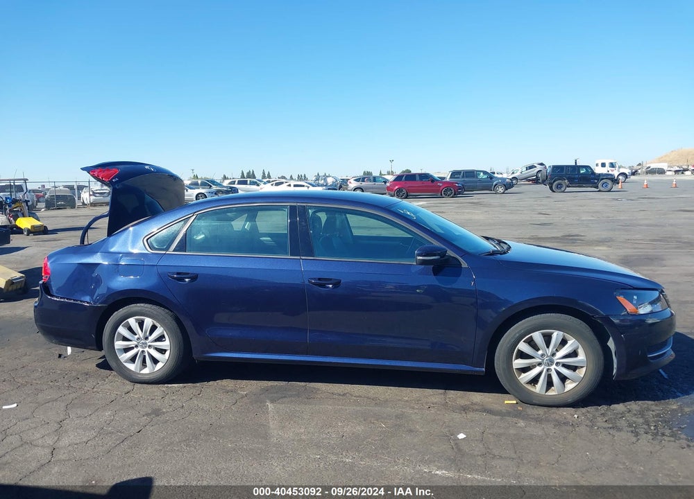 2014 VOLKSWAGEN PASSAT 1.8T WOLFSBURG EDITION VIN: 1VWAT7A32EC090204