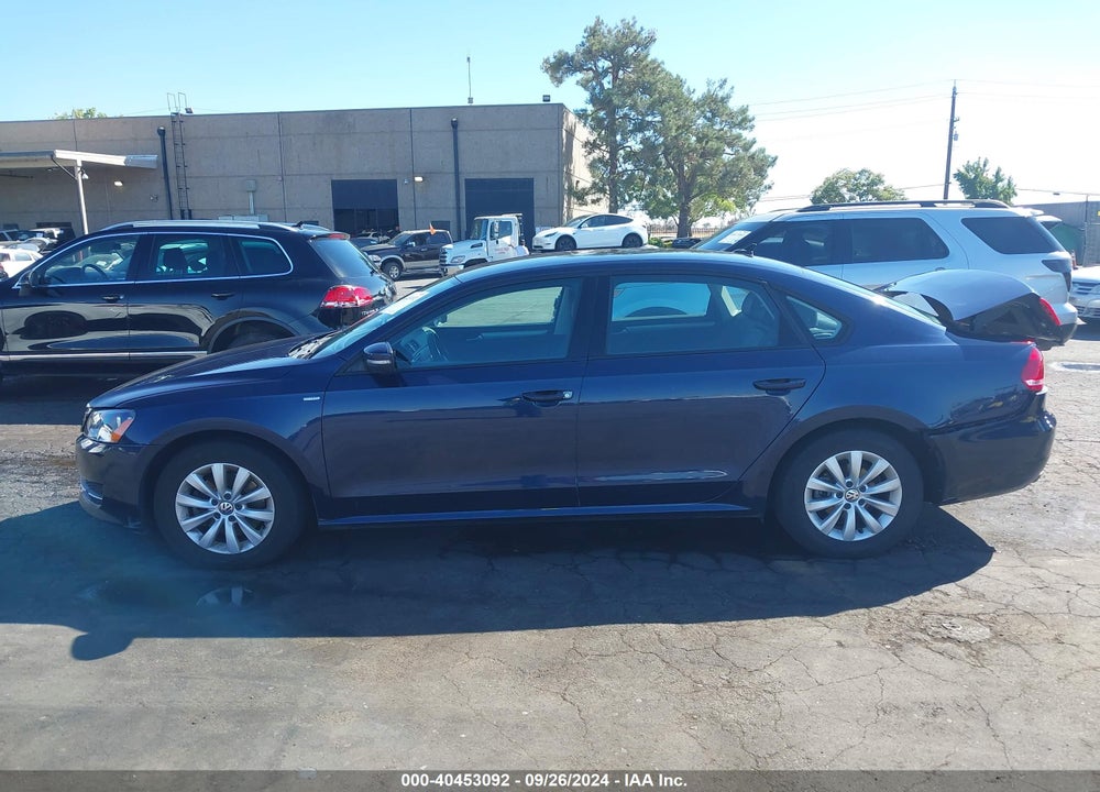 2014 VOLKSWAGEN PASSAT 1.8T WOLFSBURG EDITION VIN: 1VWAT7A32EC090204
