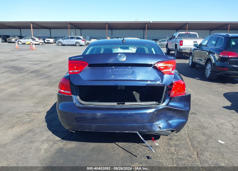 2014 VOLKSWAGEN PASSAT 1.8T WOLFSBURG EDITION VIN: 1VWAT7A32EC090204