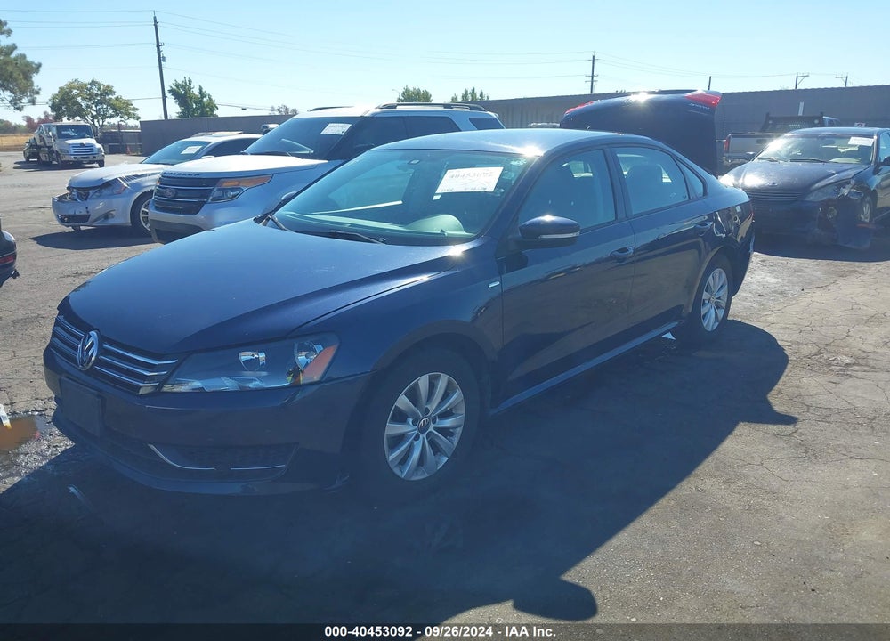 2014 VOLKSWAGEN PASSAT 1.8T WOLFSBURG EDITION VIN: 1VWAT7A32EC090204
