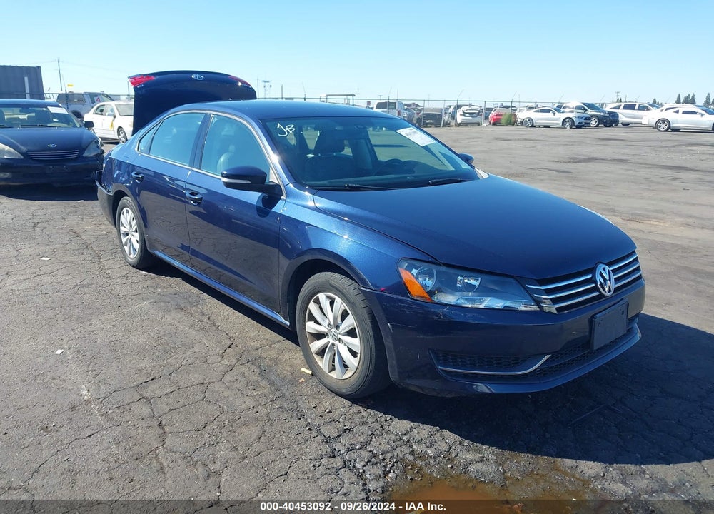 2014 VOLKSWAGEN PASSAT 1.8T WOLFSBURG EDITION VIN: 1VWAT7A32EC090204