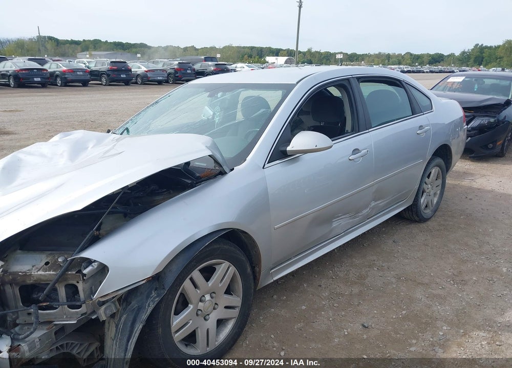 2013 CHEVROLET IMPALA LT VIN: 2G1WB5E38D1119793