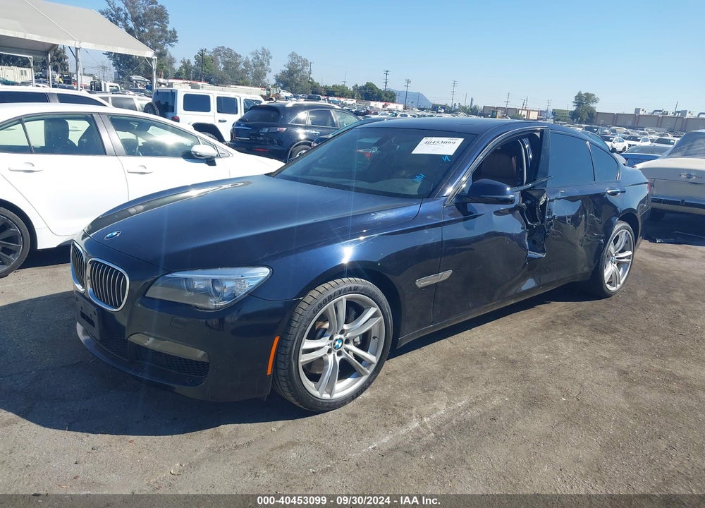 2013 BMW 750I VIN: WBAYA8C53DC996661