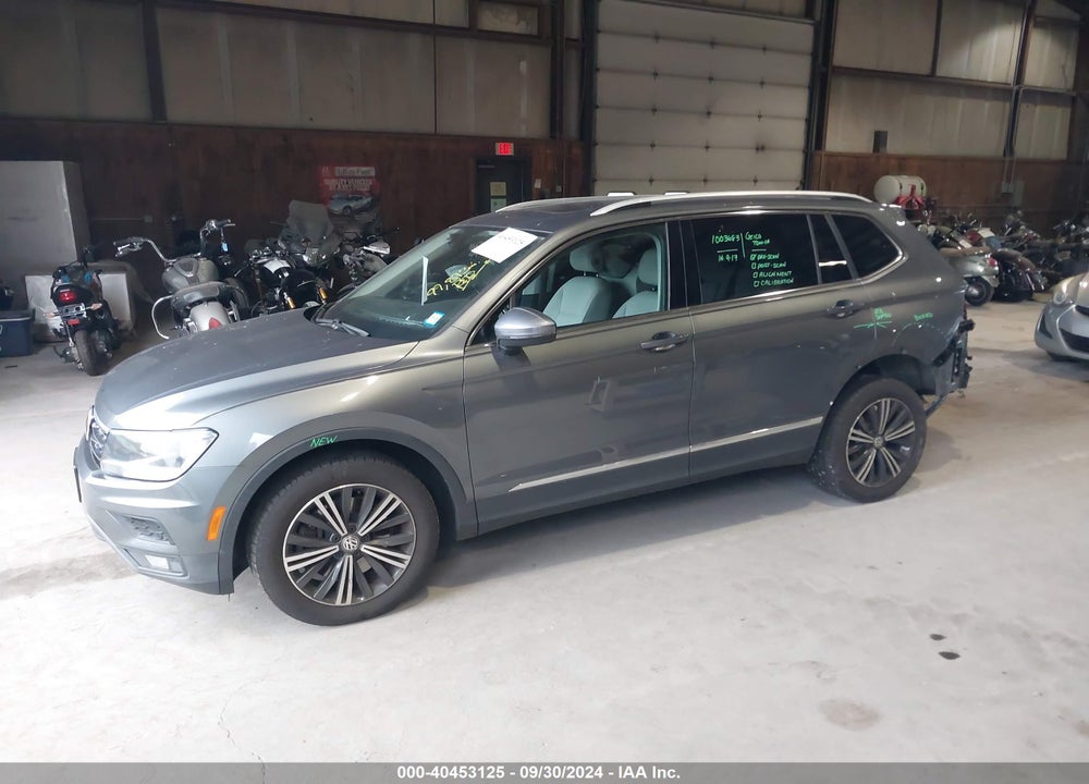 2019 VOLKSWAGEN TIGUAN 2.0T SEL/2.0T SEL R-LINE/2.0T SEL R-LINE BLACK/SE VIN: 3VV2B7AX8KM052436