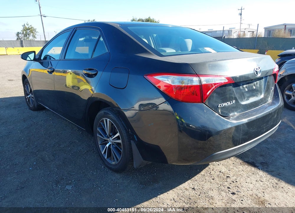 2016 TOYOTA COROLLA LE PLUS VIN: 5YFBURHE9GP551691
