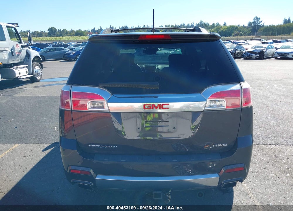 2014 GMC TERRAIN DENALI VIN: 2GKFLZE37E6262156
