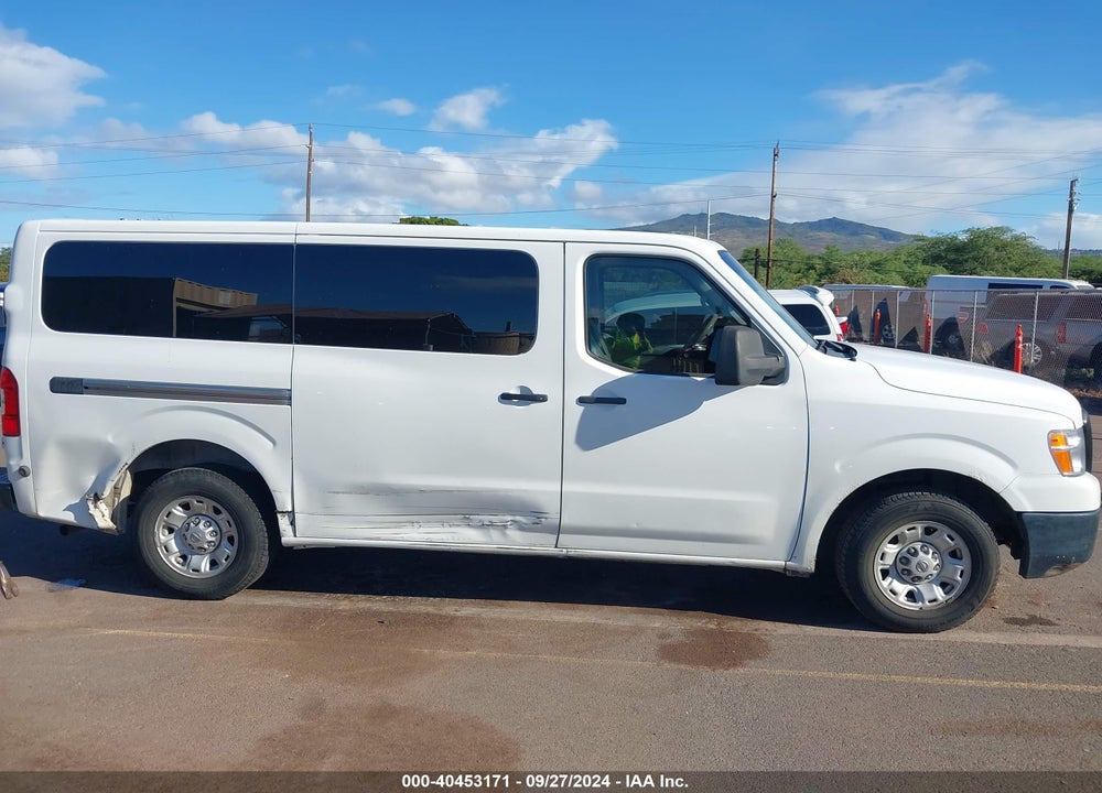 2013 NISSAN NV PASSENGER NV3500 HD S V6 VIN: 5BZBF0AA3DN202094