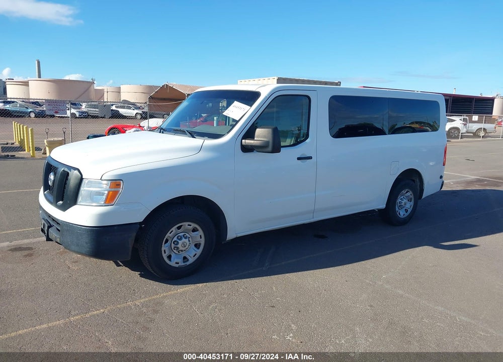 2013 NISSAN NV PASSENGER NV3500 HD S V6 VIN: 5BZBF0AA3DN202094