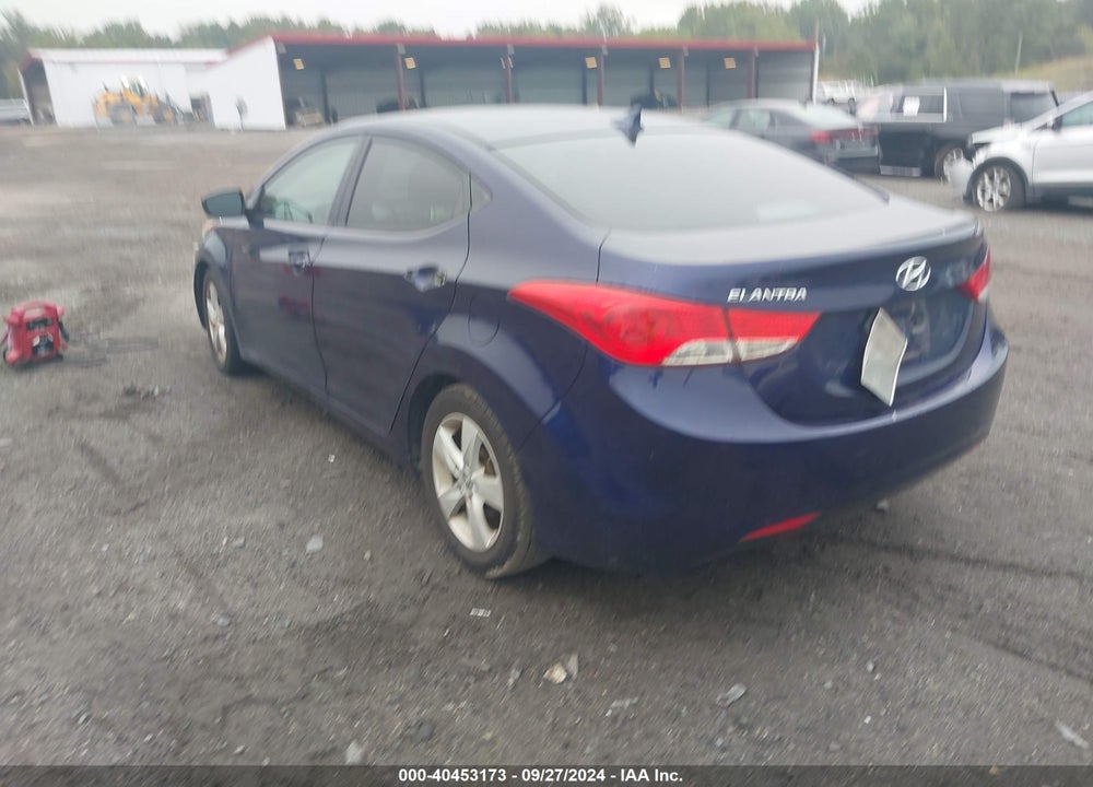 2012 HYUNDAI ELANTRA GLS VIN: 5NPDH4AE7CH142798
