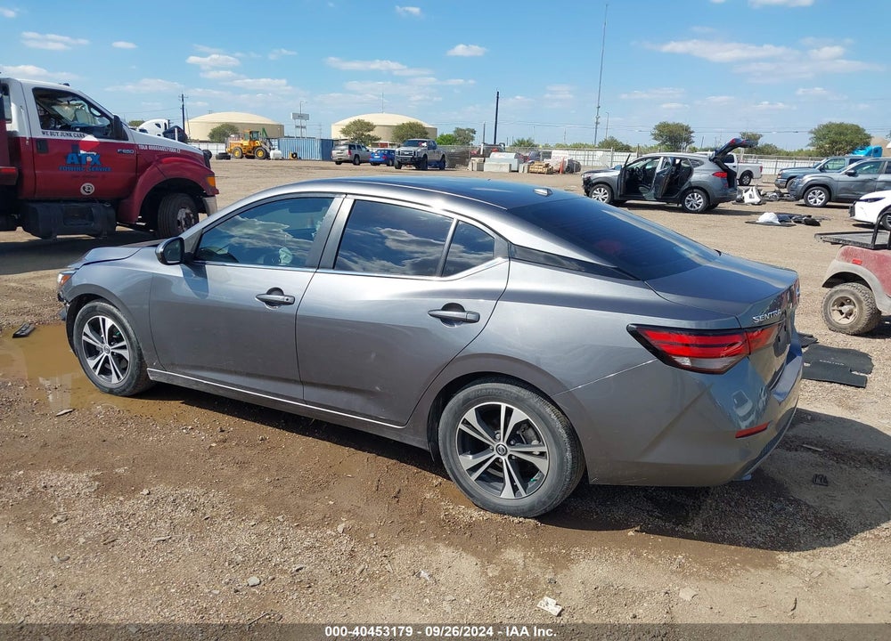 2022 NISSAN SENTRA SV XTRONIC CVT VIN: 3N1AB8CVXNY320477