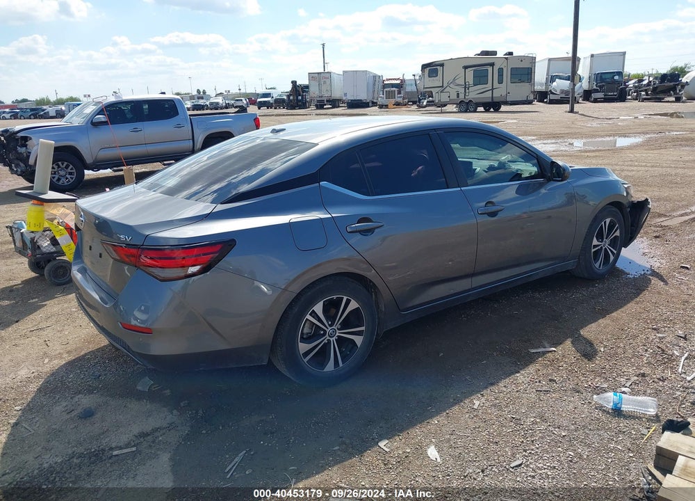 2022 NISSAN SENTRA SV XTRONIC CVT VIN: 3N1AB8CVXNY320477