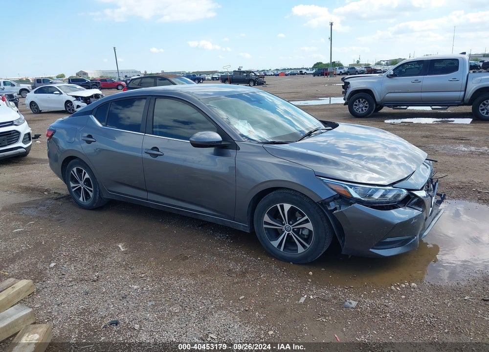 2022 NISSAN SENTRA SV XTRONIC CVT VIN: 3N1AB8CVXNY320477