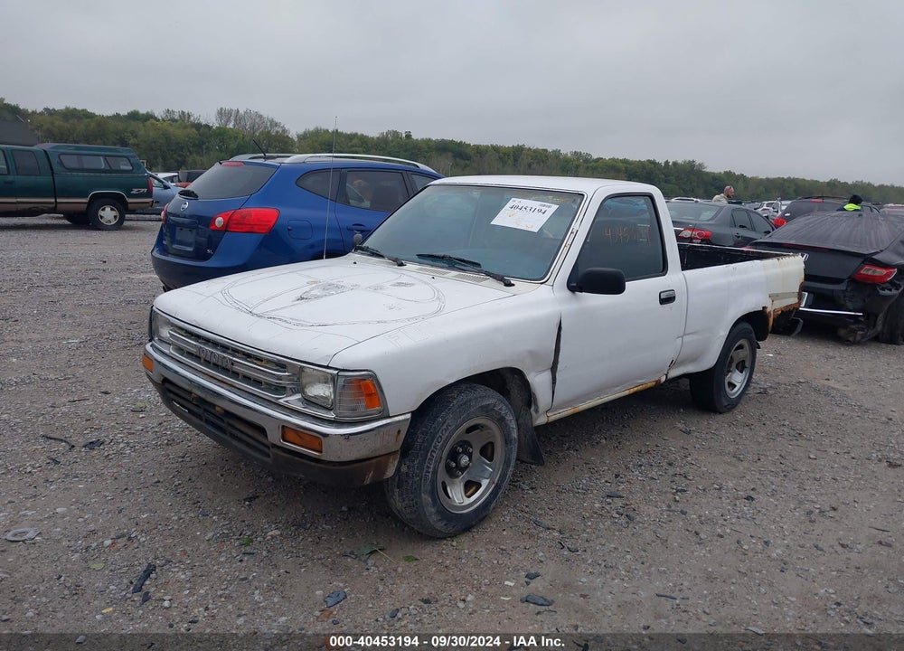 1990 TOYOTA PICKUP 1/2 TON SHT WHEELBASE DLX VIN: JT4RN81P0L5086744
