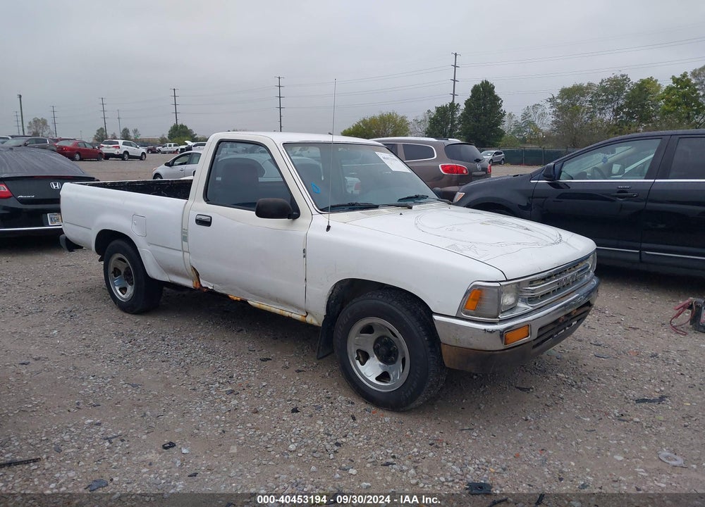 1990 TOYOTA PICKUP 1/2 TON SHT WHEELBASE DLX VIN: JT4RN81P0L5086744