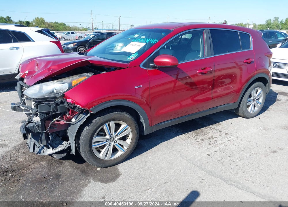 2018 KIA SPORTAGE LX VIN: KNDPMCAC5J7301384