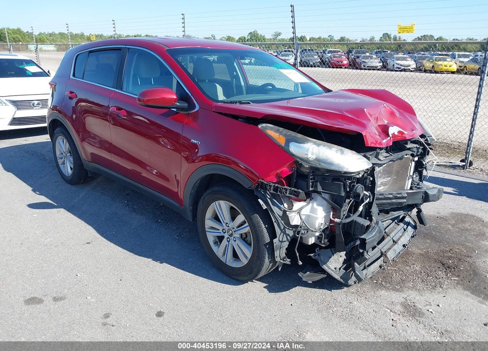2018 KIA SPORTAGE LX VIN: KNDPMCAC5J7301384
