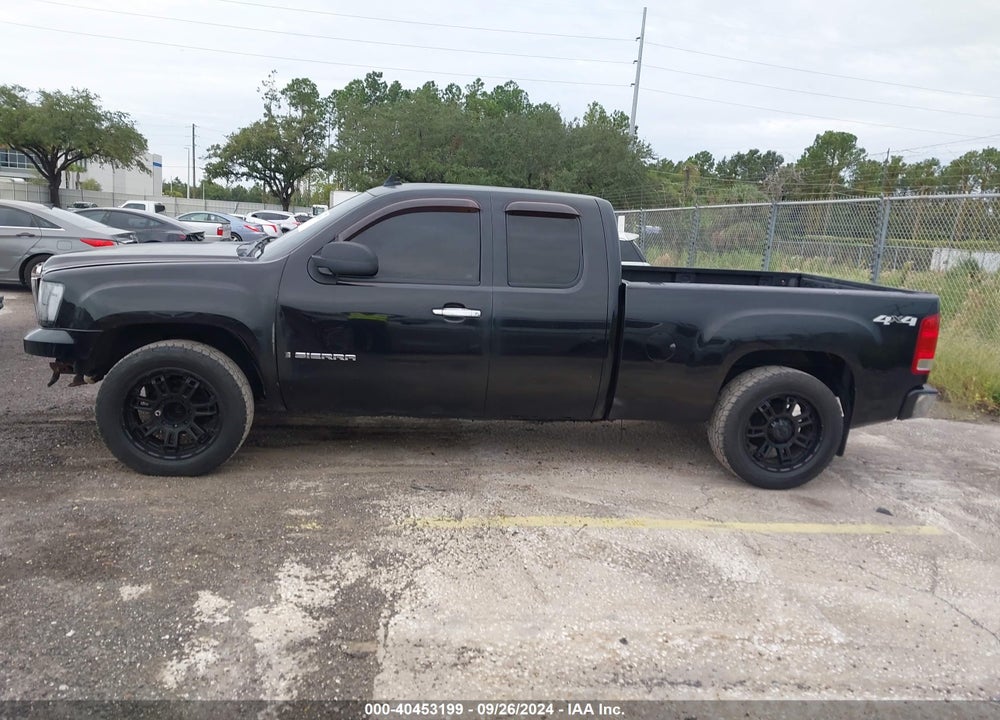 2008 GMC SIERRA 1500 SLE1 VIN: 2GTEK19J481279759