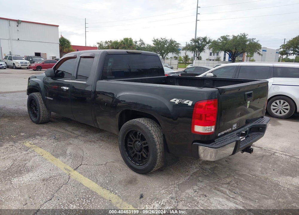 2008 GMC SIERRA 1500 SLE1 VIN: 2GTEK19J481279759