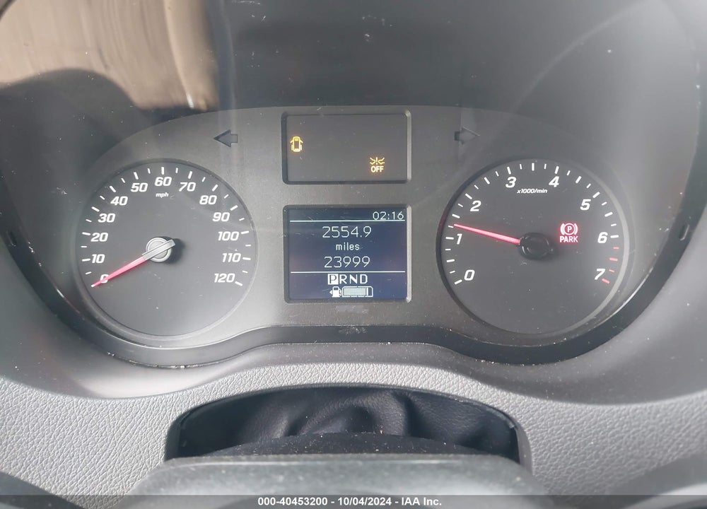 2022 MERCEDES-BENZ SPRINTER 2500 HIGH ROOF I4 VIN: W1Y40CHY2NT099242