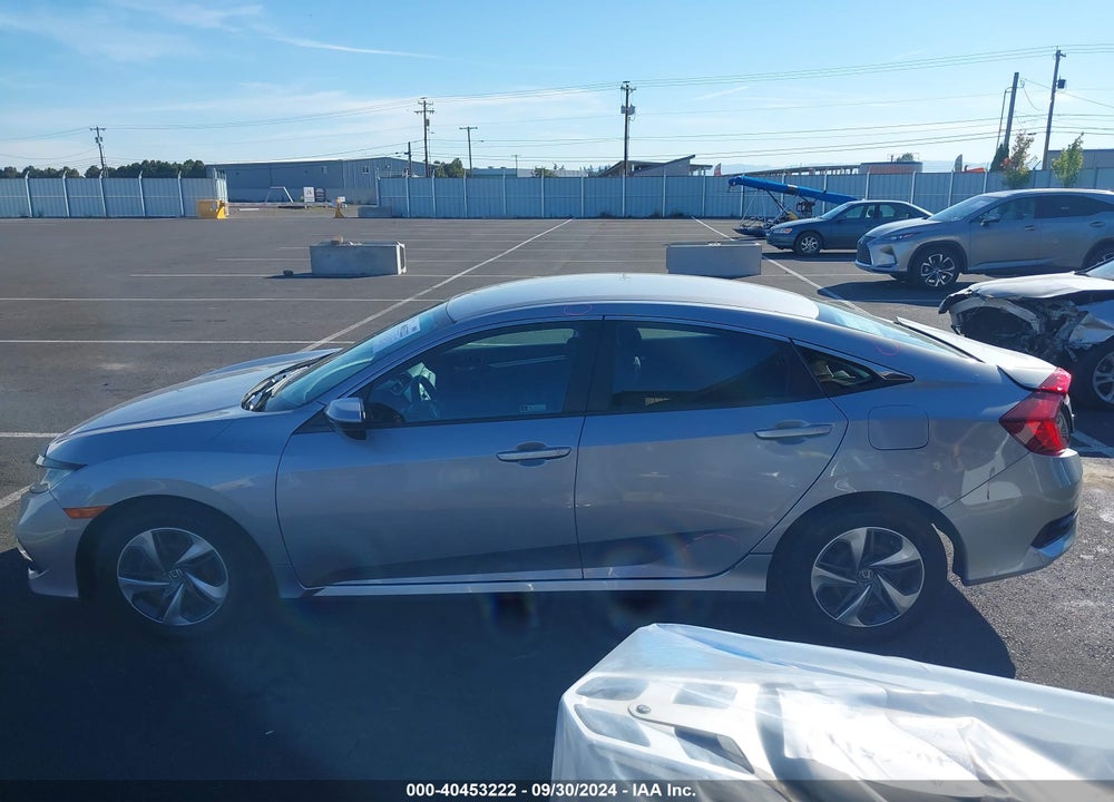 2019 HONDA CIVIC LX VIN: 2HGFC2F64KH592950