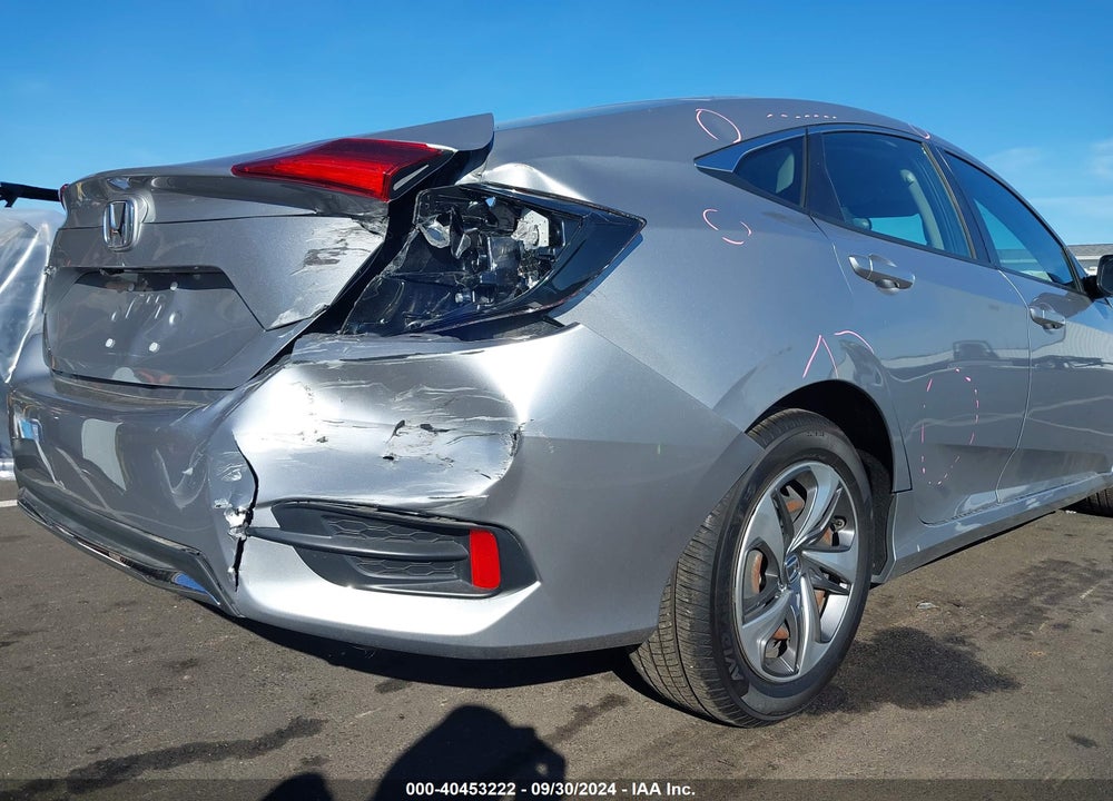 2019 HONDA CIVIC LX VIN: 2HGFC2F64KH592950