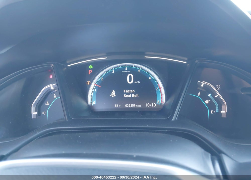 2019 HONDA CIVIC LX VIN: 2HGFC2F64KH592950