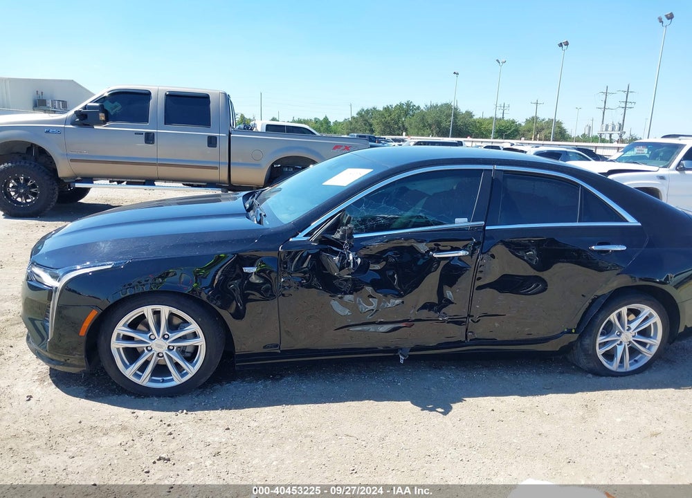 2022 CADILLAC CT4 LUXURY VIN: 1G6DA5RK9N0112189