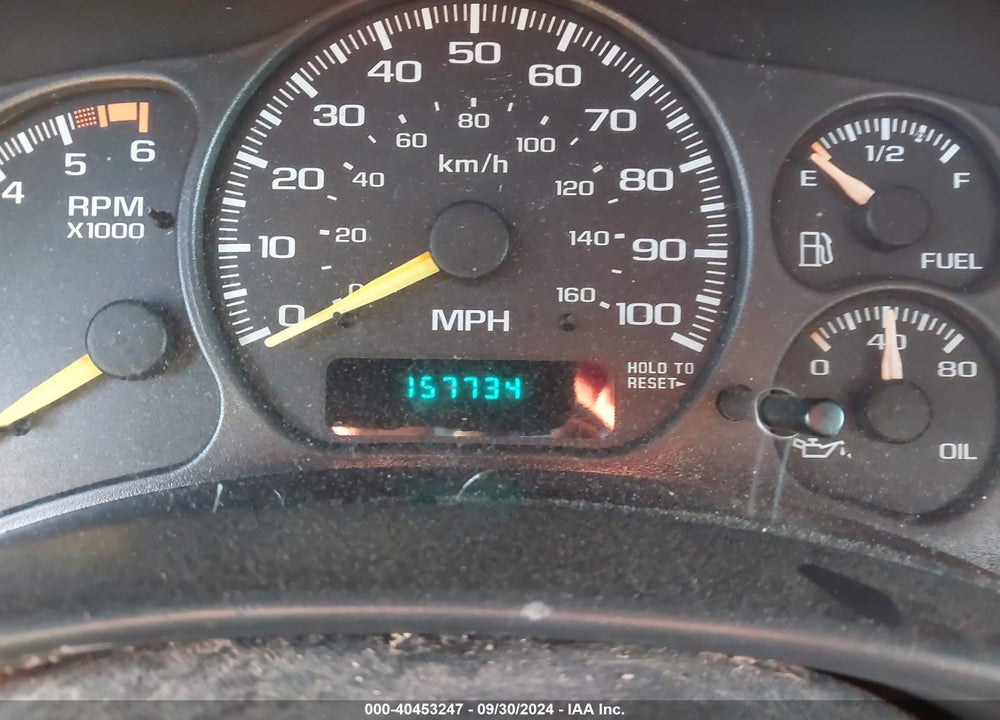 2000 CHEVROLET SILVERADO 1500 VIN: 1GCEC14W9YZ250653