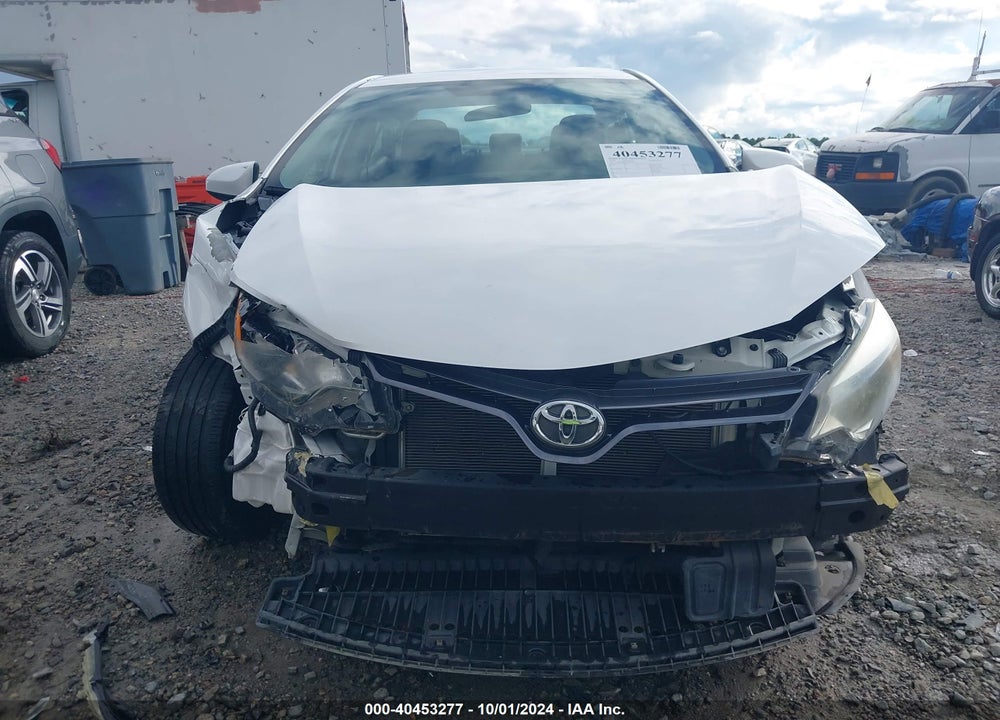 2016 TOYOTA COROLLA LE VIN: 5YFBURHE5GP390594