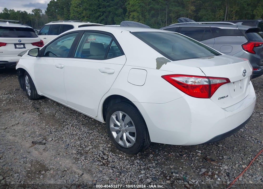 2016 TOYOTA COROLLA LE VIN: 5YFBURHE5GP390594