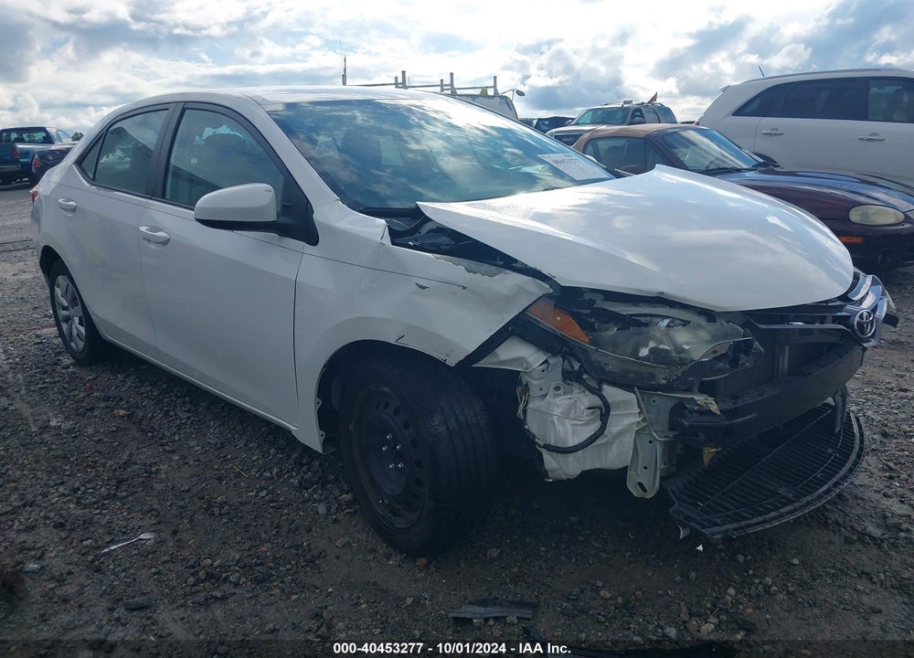 2016 TOYOTA COROLLA LE VIN: 5YFBURHE5GP390594