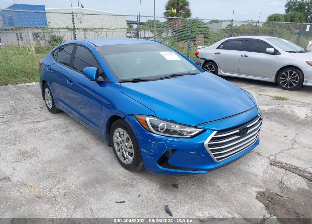 2017 HYUNDAI ELANTRA VIN: KMHD74LF0HU429174